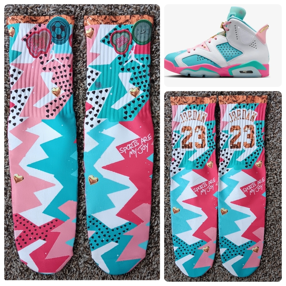 Jordan 6 doernbecher Jillian socks